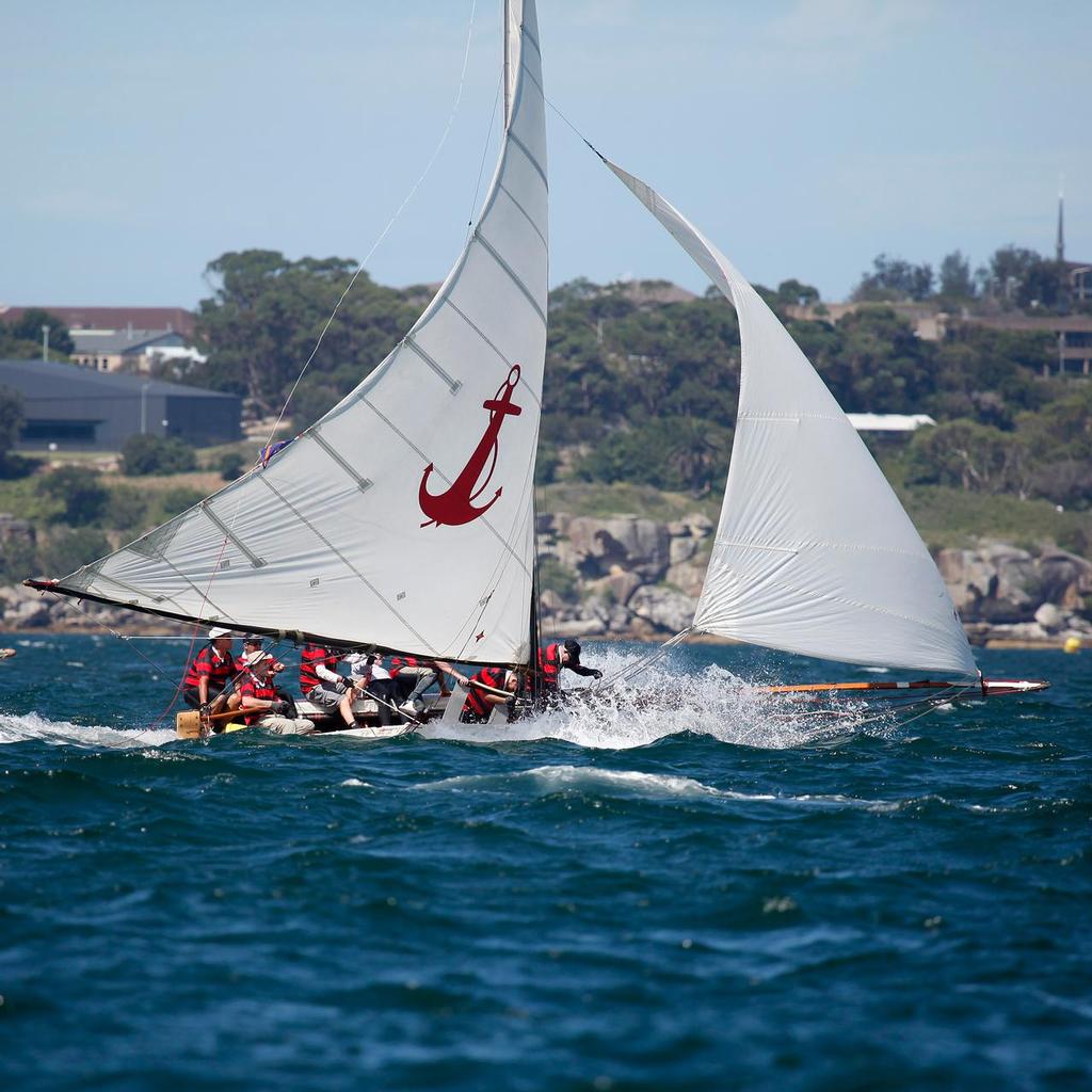 Australian Historic 18ft Championship - Yendys - Classic 18ft Skiffs - Sydney, January 23, 2015 photo copyright Michael Chittenden  taken at  and featuring the  class