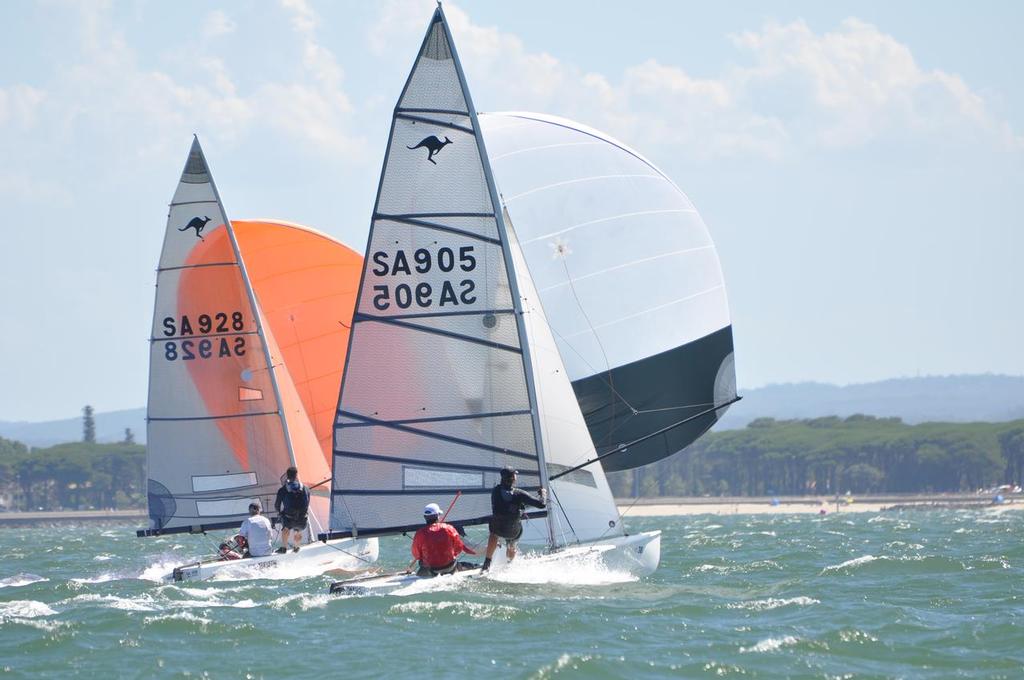 South Australia dominated the teams trophy © Lou Hollis