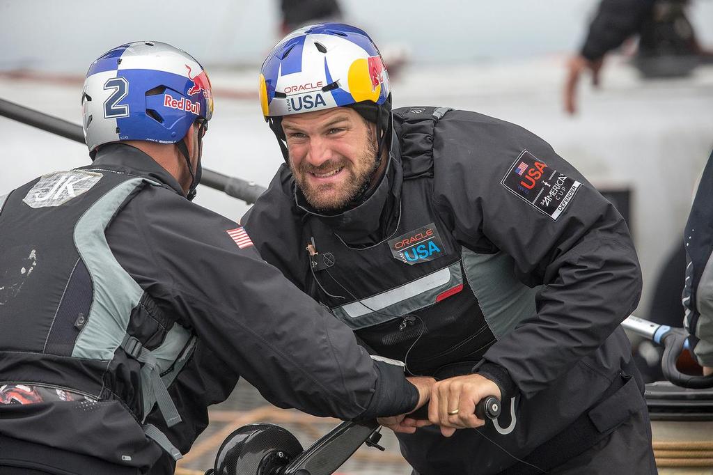 Simeon Tienpont - AC72  - Oracle Team USA,.  San Francisco  © Guilain Grenier Oracle Team USA http://www.oracleteamusamedia.com/