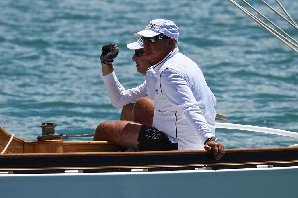 Hamish Ross - Mahurangi Regatta, January 2015 - photo © Richard Gladwell www.photosport.co.nz