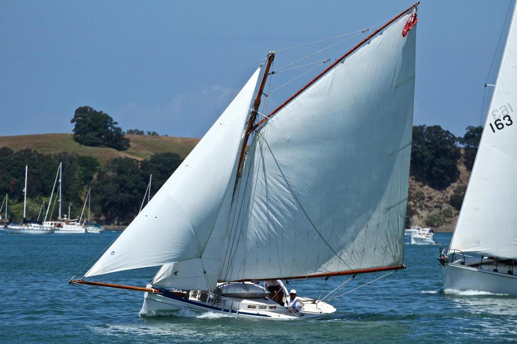 Jesse Logan - Mahurangi Regatta, January 2015 photo copyright Richard Gladwell www.photosport.co.nz taken at  and featuring the  class