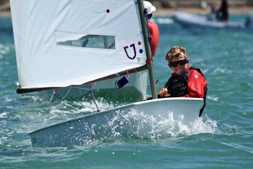 - January 26 028 - Auckland Optimist Championships, Day 3 photo copyright Richard Gladwell www.photosport.co.nz taken at  and featuring the  class