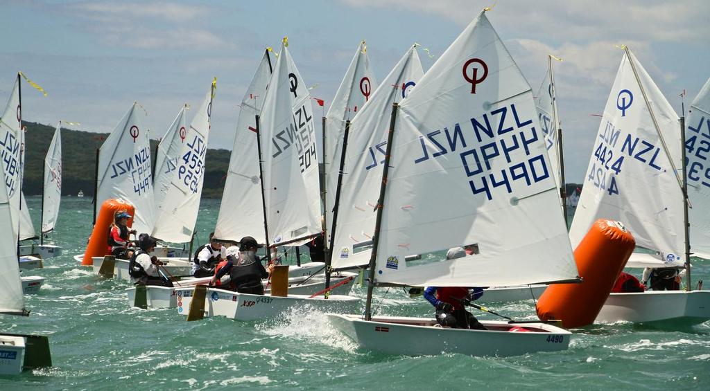  - Auckland Optimist Championships, Day 3 photo copyright Richard Gladwell www.photosport.co.nz taken at  and featuring the  class