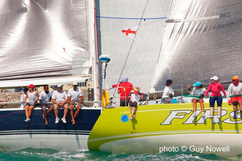 First, Blue Note. Royal Langkawi International Regatta 2015 © Guy Nowell http://www.guynowell.com