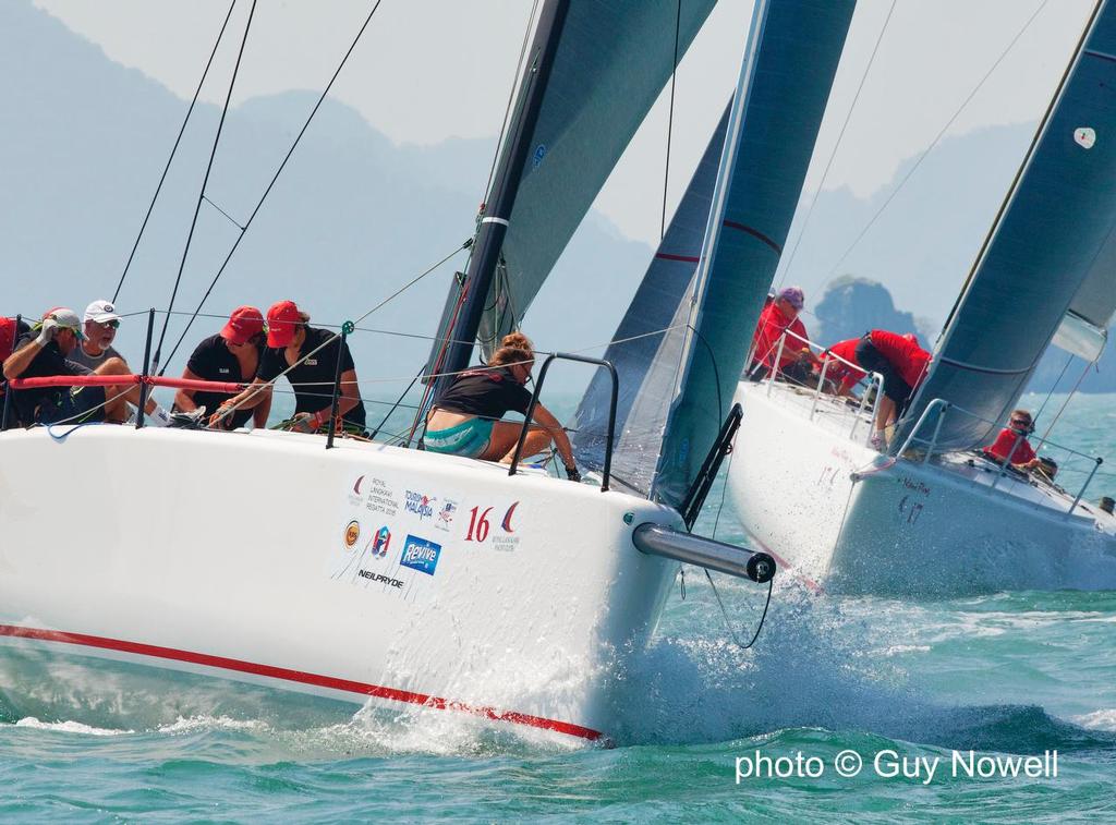 Island Fling, LeRo 3 at the top end. Royal Langkawi International Regatta 2015 © Guy Nowell http://www.guynowell.com