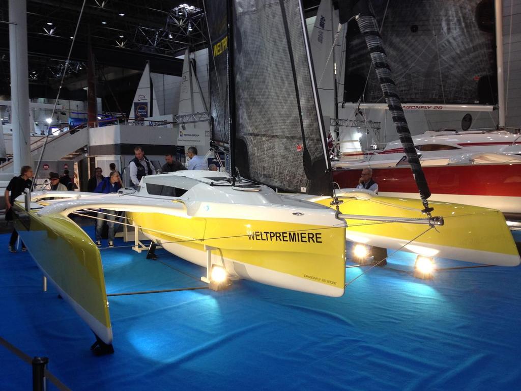 SW images from boot Dragonfly 25 - Dusseldorf Boat Show 2015 photo copyright Dan Ibsen taken at  and featuring the  class