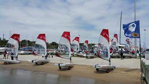 Practice Day photo copyright OBCA Open Bic taken at  and featuring the  class
