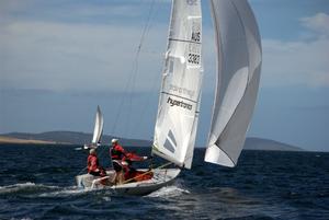 Steve Catchpool's Hypertronics racing on the River Derwent photo copyright Peter Campbell taken at  and featuring the  class