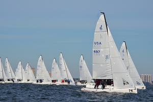 2014-2015 Quantum J 70 Winter Series 2 - Davis Island Yacht Club, Tampa, FL, USA, January 10 - 11, 2015 – Day one images by Chris Howell. photo copyright Chris Howell taken at  and featuring the  class