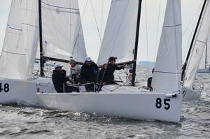 2014-2015 Quantum J 70 Winter Series 2 - Davis Island Yacht Club, Tampa, FL, USA, January 10 - 11, 2015 – Day one images by Chris Howell. photo copyright Chris Howell taken at  and featuring the  class