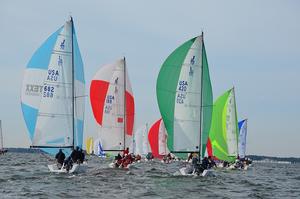 2014-2015 Quantum J 70 Winter Series 2 - Davis Island Yacht Club, Tampa, FL, USA, January 10 - 11, 2015 – Day one images by Chris Howell. photo copyright Chris Howell taken at  and featuring the  class