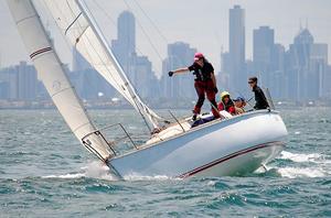 Satie was sailed by an all-women crew in the S80 championships, their first regatta. photo copyright David Staley - copyright taken at  and featuring the  class