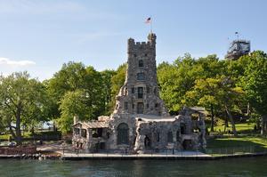 You can tie up and tour fabulous Boldt Castle and the Boldt Castle Yacht House. This was the “Children’s Play House” in the late 1800s! photo copyright Canadian Yachting Magazine http://www.cymagazine.ca taken at  and featuring the  class
