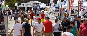 A vast range of marine industry displays reinforced the fact that the Gold Coast International Marine Expo is a showcase of all things aquatic photo copyright Emma Milne taken at  and featuring the  class