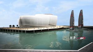 The new BAR HQ will be a showcase for sport, innovation, technology and sustainability. photo copyright Ben Ainslie Racing www.benainslieracing.com taken at  and featuring the  class