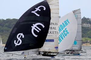 NSW 18ft Skiff Championships photo copyright Frank Quealey taken at  and featuring the  class