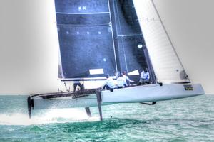 Foiling GC32s Key West Race Week photo copyright Ingrid Abery http://www.ingridabery.com taken at  and featuring the  class