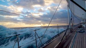 INDIGO V is a 61’ Nautor Swan and the flagship of Indigo V Expeditions photo copyright Rachelle Lauro taken at  and featuring the  class