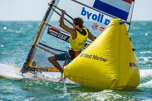 RSX - Dorian van Rijsselberge (NED) Gold medalist photo copyright ISAF  taken at  and featuring the  class