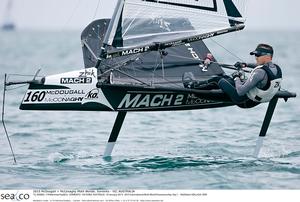 Rohan Veal, back in the fold - McDougall + McConaghy 2015 International Moth World Championship. photo copyright ThMartinez/Sea&Co/Moth World Championship taken at  and featuring the  class