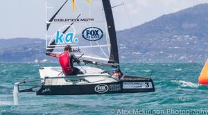 Josh McKnight - Final Day - 2015 Moth World Championship photo copyright  Alex McKinnon Photography http://www.alexmckinnonphotography.com taken at  and featuring the  class
