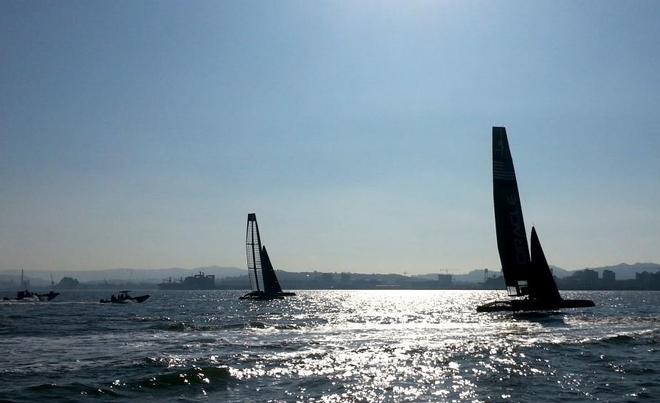 Artemis racing with Oracle Team USA - AC45 Development AC45 - Final Training Session - San Francisco © Oracle Team USA media