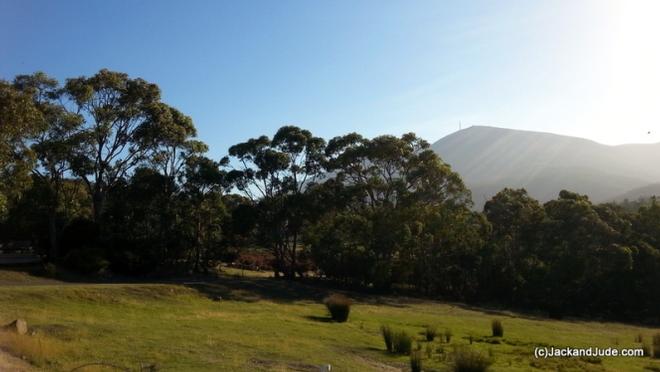 Our temporary abode in Hobart. Barry and Wendy’s property under Mt Wellington - Hobart Wooden Boat Festival 2015 © Jack and Jude