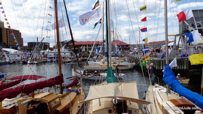 Constitution Dock - Hobart Wooden Boat Festival 2015 © Jack and Jude