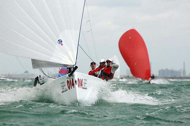 2015 Audi Melges 20 Miami Winter Regatta, Event No. 2 - Day 1 © 2015 JOY | IM20CA