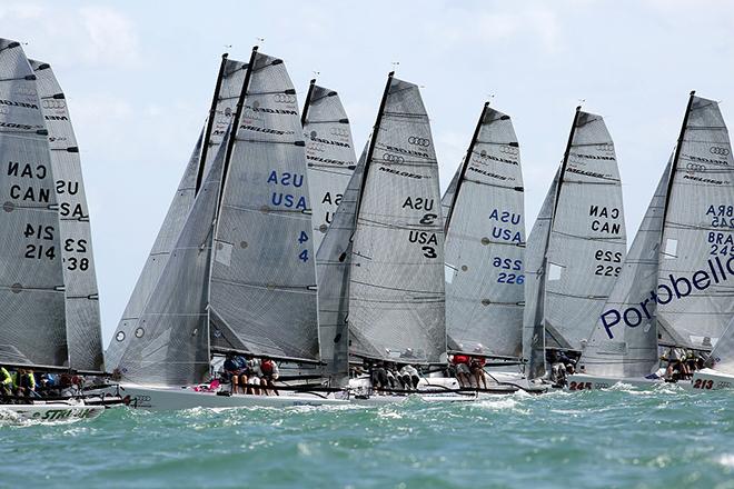 Audi Melges 20 Fleet Racing -  2015 Audi Melges 20 Miami Winter Regatta, Event No. 2  © 2015 JOY | IM20CA