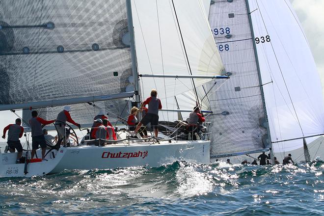 Fellow Victorian boat Chutzpah won the Corinthian division - Performance Racing Sydney Yachts Regatta 2015 &copy; Teri Dodds http://www.teridodds.com