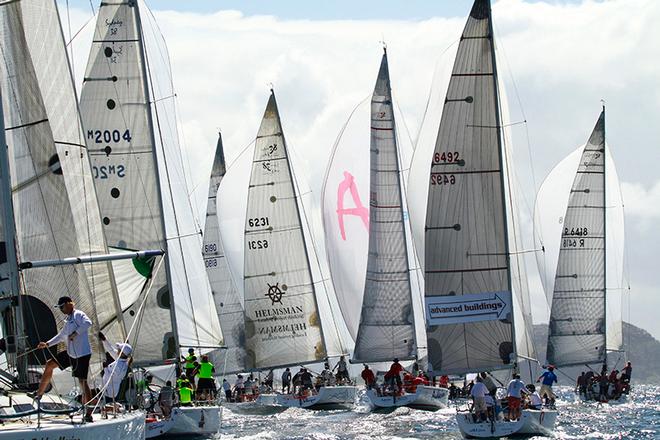 One design racing - Performance Racing Sydney Yachts Regatta 2015 &copy; Teri Dodds http://www.teridodds.com