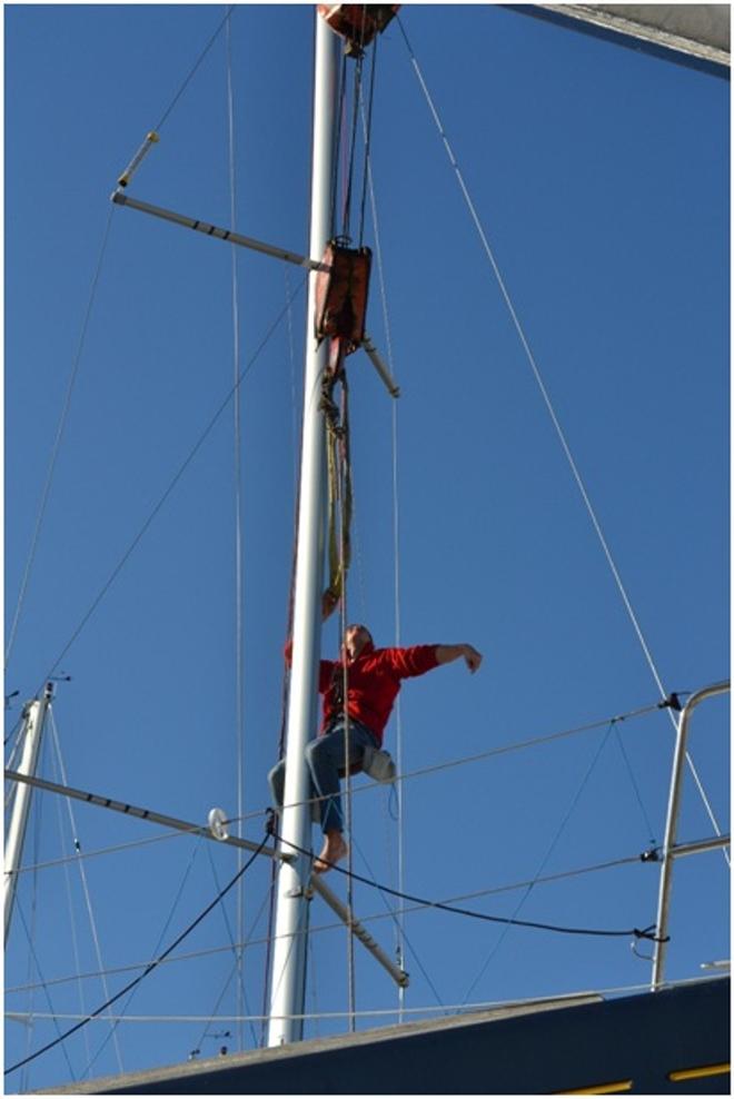 Oliver Wyatt - Yacht Rigger - Lifeskills National Careers Week Day One © Emma Slater / RYA http://www.rya.org.uk