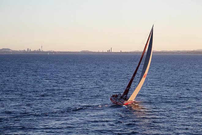February 28,2015. Leg 4 Arrivals in Auckland; MAPFRE &copy;  Ainhoa Sanchez/Volvo Ocean Race