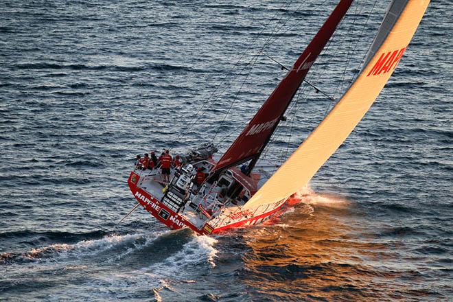 February 28,2015. Leg 4 Arrivals in Auckland; MAPFRE &copy;  Ainhoa Sanchez/Volvo Ocean Race