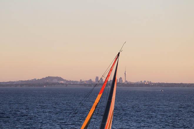 February 28,2015. Leg 4 Arrivals in Auckland; Abu Dhabi Ocean Racing &copy;  Ainhoa Sanchez/Volvo Ocean Race