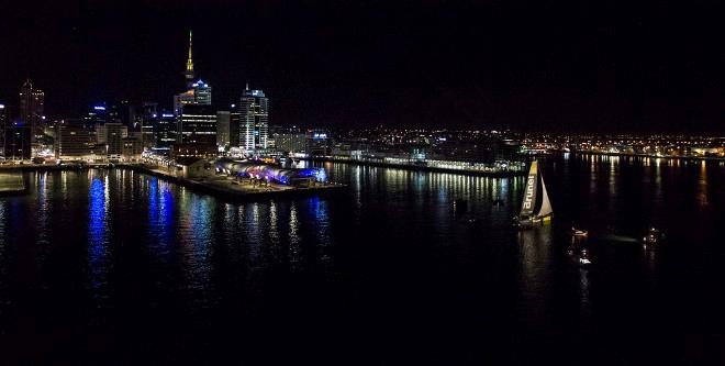 Leg 4 arrivals in Auckland; Team Brunel arrives in Auckland to take fifth place. - Volvo Ocean Race 2014-15 ©  Ainhoa Sanchez/Volvo Ocean Race