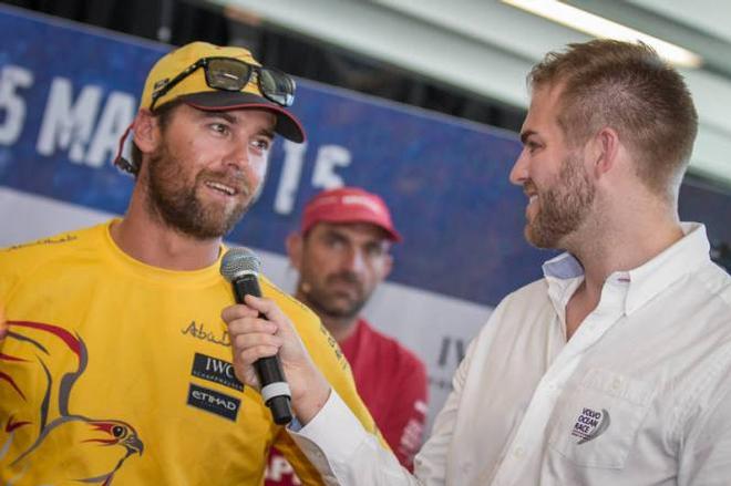 Skippers Press conference after Leg 4 of the Volvo Ocean Race from Sanya to Auckland. - Volvo Ocean Race 2014-15 ©  Ainhoa Sanchez/Volvo Ocean Race