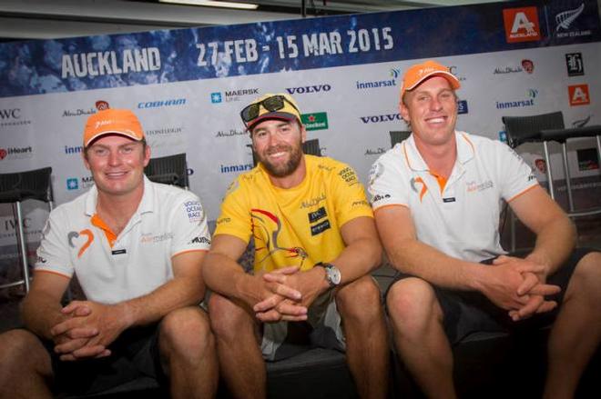 Skippers Press conference after Leg 4 of the Volvo Ocean Race from Sanya to Auckland. - Volvo Ocean Race 2014-15 ©  Ainhoa Sanchez/Volvo Ocean Race