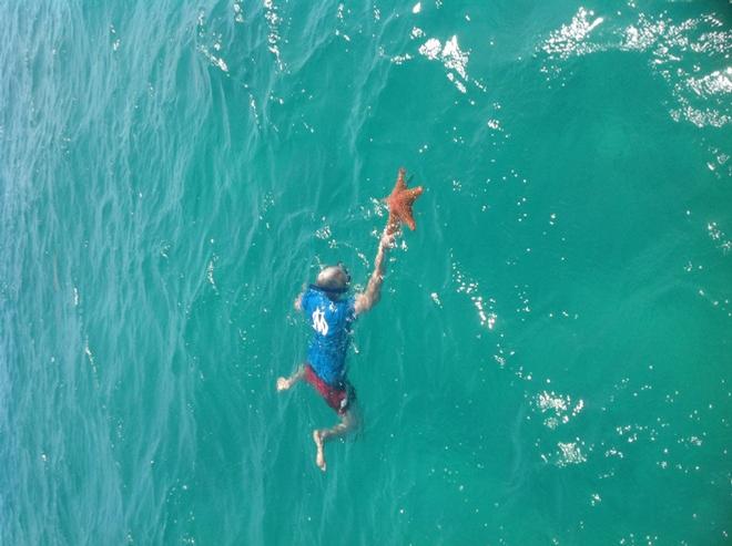 Snorkeling at Current Cut. - Eleuthera, Bahamas - A tiny chain of islands © Clarity Nicoll