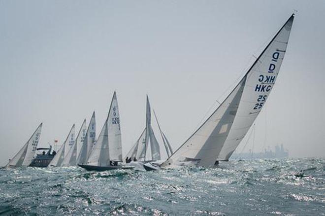 2015 Hong Kong Dragon Class Championship © Bill Cox