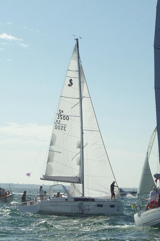 Beneteau Oceanis 35 a breeze to handle in tricky conditions.  © Beneteau http://www.beneteau.com/