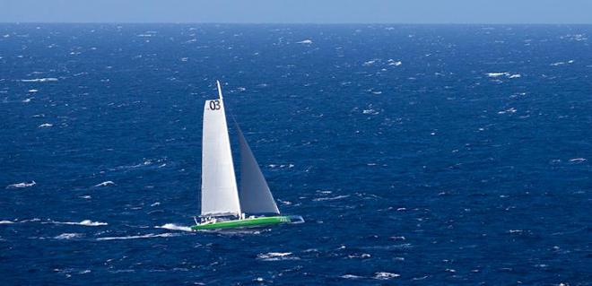 Lloyd Thornburg's MOD 70, Phaedo 3 blasts into Antigua ©  Richard and Rachel / Team Phaedo