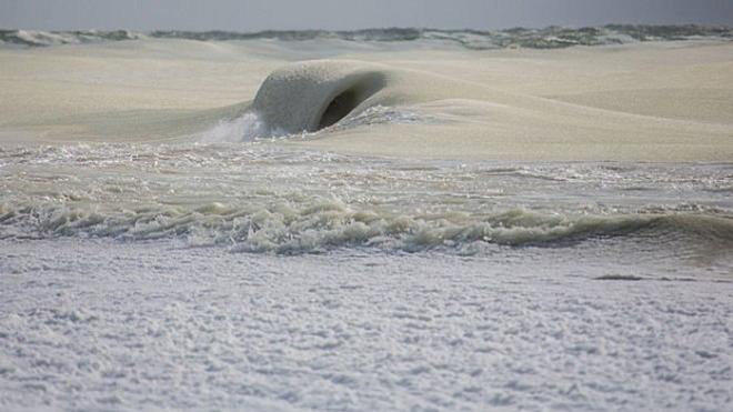 Wave1 - Frozen lakes on Nantucket © Jonathan Nimerfroh