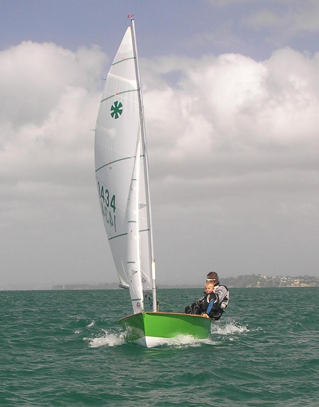 Andrew and Cameron Brown, sailing #1434 ``Vagrant`` successfully defended his title from last year at the 2015 Nationals and was clearly dominant with 4 race wins out of the 6 races sailed. photo copyright Nigel Price taken at  and featuring the  class