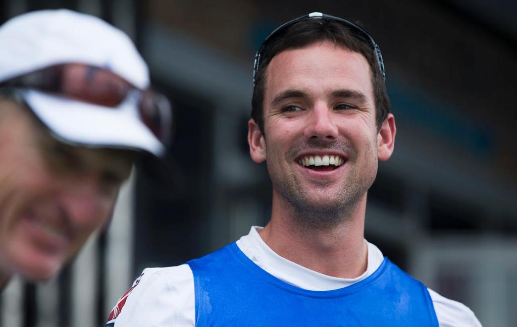 The Extreme Sailing Series 2015, Act 1, Singapore  Gazprom Skipper Phil Robertson  © Lloyd Images/Extreme Sailing Series