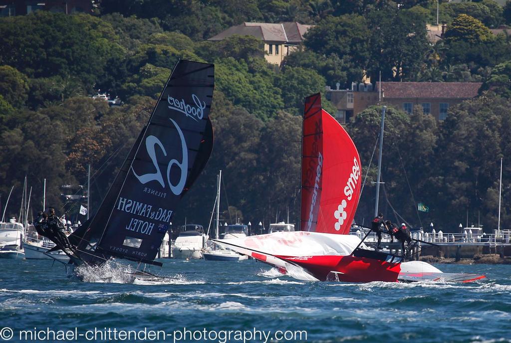 JJ Giltinan Trophy - Race 3 Sydney harbour photo copyright Michael Chittenden  taken at  and featuring the  class