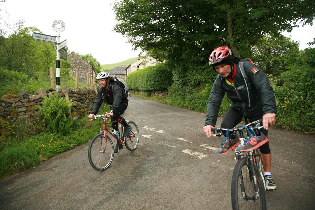 Cycling in the Lake District - Three Peaks Yacht Race © Rob Howard