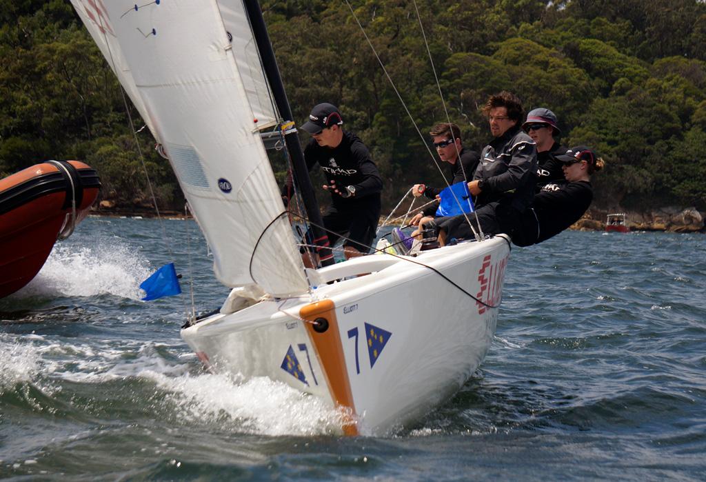 Defending champion Jordan Reece competing - Hardy Cup 2015 photo copyright Raoul de Ferranti taken at  and featuring the  class