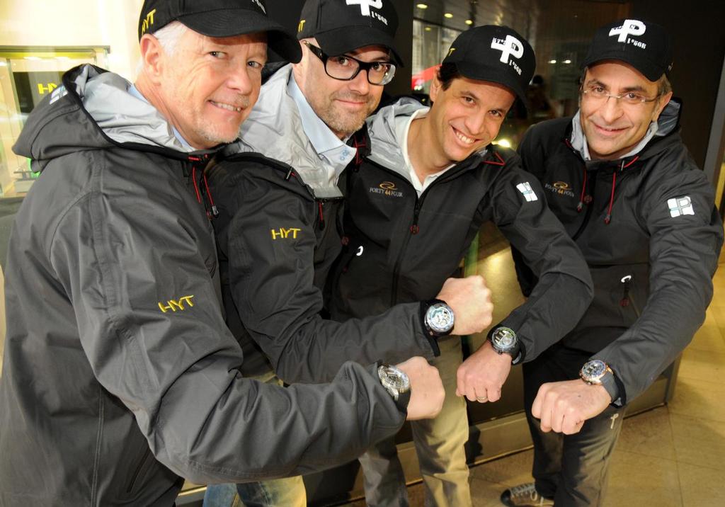 Patrick Berdoz, Vincent Perriard, Bertrand Favre and Hubert Detrey - 2015 RC44 Championship Tour © RC44 Class Association http://www.rc44.com
